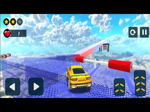Real Taxi Car Stunts 3D: Impossible Ramp Car Stunt - Android GamePlay -  Car Stunt Games Android #7