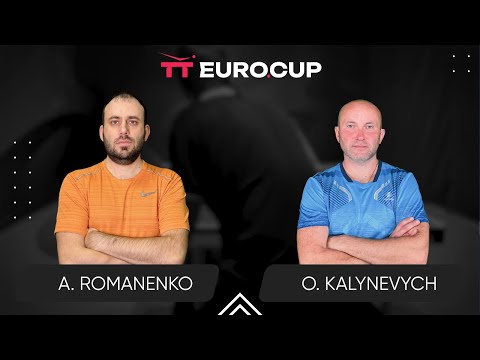 18:00 Andrii Romanenko - Oleksandr Kalynevych 26.07.2025 TT Euro.Cup Ukraine Master. TABLE 3