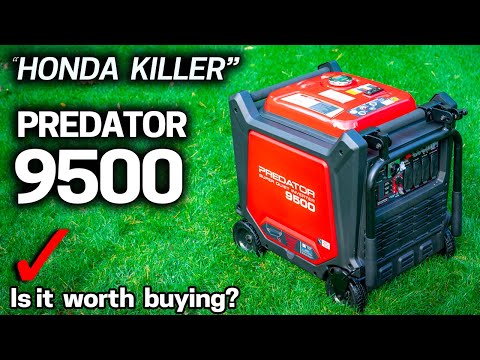 BIGGEST Harbor Freight Generator Predator 9500 Review & TEST