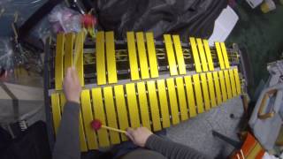 Tim Collins playing 'You Stepped Out of a Dream' - testing the GoPro camera