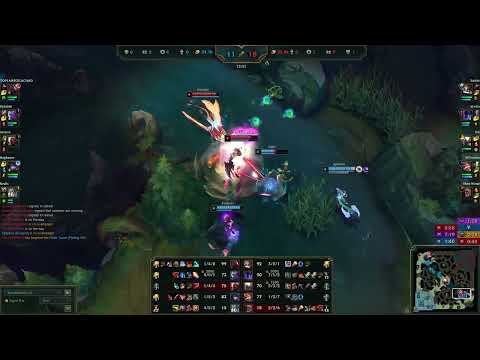 ZED VS PANTHEON MID GAMEPLAY