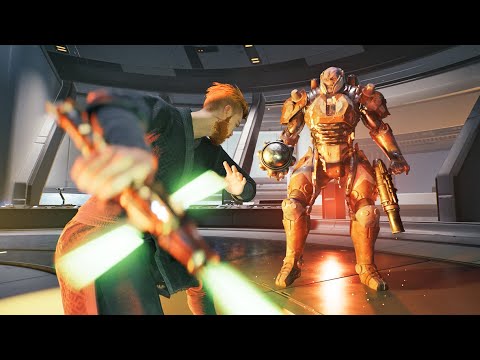 Lore Accurate JEDI vs RAYVIS - No Damage Taken | Jedi Grand Master Difficulty (PC)