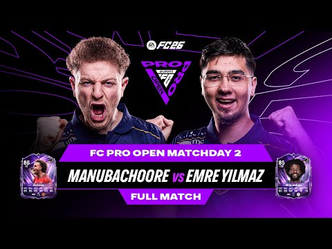 World Champion v European Champion | ManuBachoore v Emre Yilmaz |  FC Pro Open - FULL MATCH