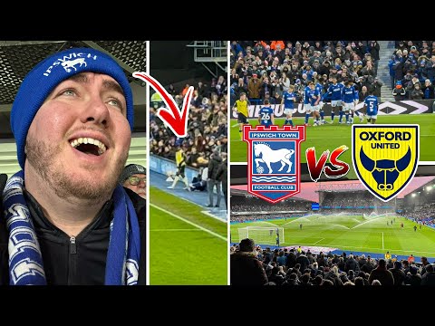 FAN THROWS BALL AT PLAYER & PURE SCENES AS IPSWICH TOWN RISE TO 2ND IN THE CHAMPIONSHIP!!!