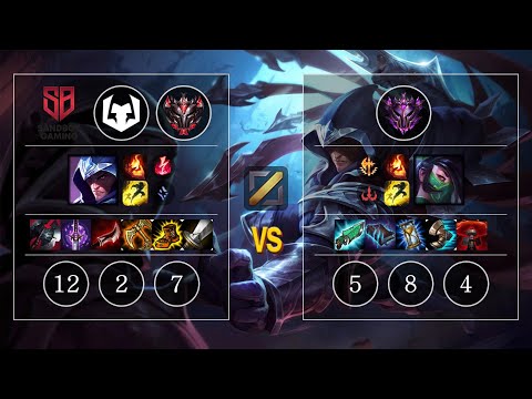 SB Howling Talon vs Akali Mid - KR Patch 10.12
