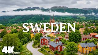 Sweden 4K | Stunning Scandinavian Landscapes & Charming Villages With Soft Piano Music