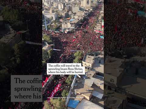 Ayatollah Khamenei’s Funeral Comes to an End After Several Days
