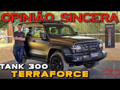 Melhor SUV Híbrido OFF ROAD? GWM Tank 300 TerraForce: Detalhes TÉCNICOS, avaliação. PREÇO, problemas