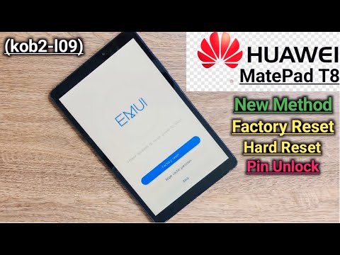 Huawei MatePad T8 Hard Reset / kOB2-L09 / How To Reset Huawei All Tablet