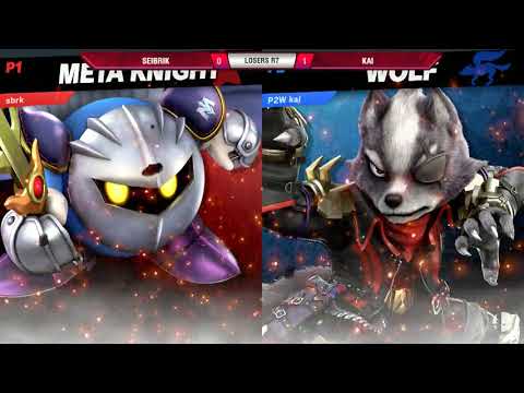 VS Weekly 12/13/18 - Losers R7 - Kai (Wolf) vs Seibrik (Palutena) - Smash Ultimate