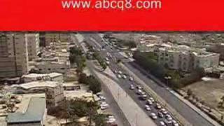 preview picture of video 'Cars speeding towards 1st Ring Road intersection - Kuwait.'