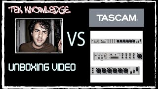 Video thumbnail for "TASCAM Series 8p DYNA Preamp & Compressor" Part 1: Unboxing Video by Tek Knowledge
