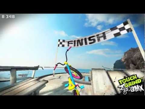 Touch Grind BMX; west pier 7 jump challenge tutorial - Touchgrind BMX