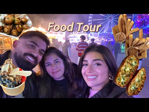 Food Tour at the Hamburger Dom 🎡🍟| Elif & Sedat