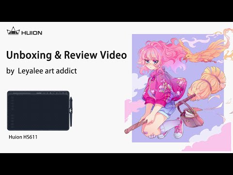 Grafinė planšetė HUION Inspiroy HS611 video