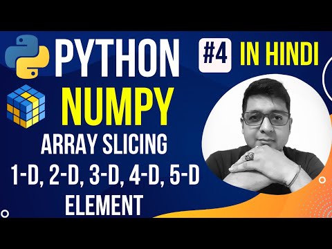 Numpy Array Slicing Complete Python Numpy Tutorial In Hindi With Notes 4