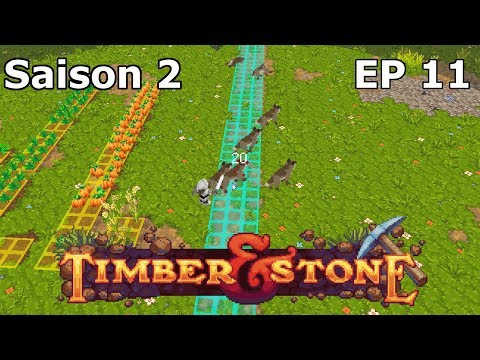 Timber and Stone S2E11 Equipement d un guerrier - Gameplay (No Commentary)