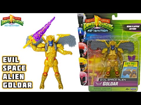 2 Goldars? Playmates Toys MMPR Re-Ignition Wave 3 Evil Space Alien Goldar review #powerrangers