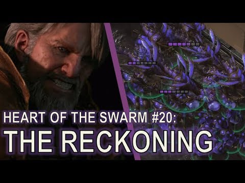 Starcraft II Heart of the Swarm Mission 20 - The Reckoning [Vipers and Banelings!]