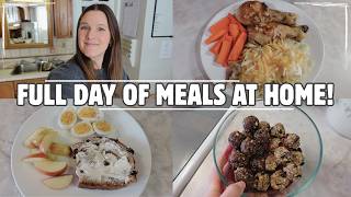 A FULL DAY OF HOMEMADE MEALS FOR MY LARGE FAMILY | Cook & chat with me