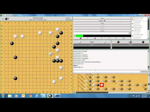 Starstorm3 [AGA 5dan/KGS 4dan] - KGS Go Lecture (Baduk/WeiQi) on "Midgame Fighting Techniques" (#15)