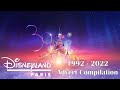 Disneyland Paris TV Advert Compilation 1992 2022 30th Anniversary