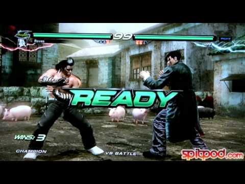 Raven vs Jin (2) - Tekken 6 HD Casual Battle (Mo vs Nax)