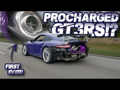 First Ever Procharged Porsche GT3 RS SCREAMS to 9,000RPM! (BEST SOUNDING Porsche EVER?!)