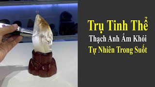  Trụ Thạch Anh Ám Khói Tự Nhiên – Năng Lượng Cao – Kiểu Dáng Tự Nhiên
