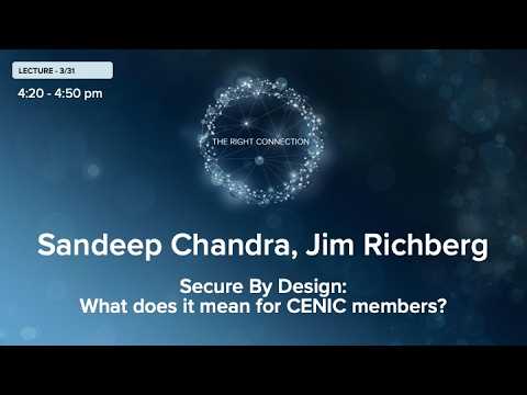 Secure By Design: What does it mean for CENIC members?