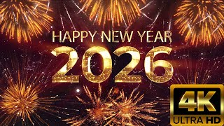 Download lagu 🎇 Happy New Year 2026 4K | Stunning Celebration Video with Fireworks, Wishes & Golden Text mp3