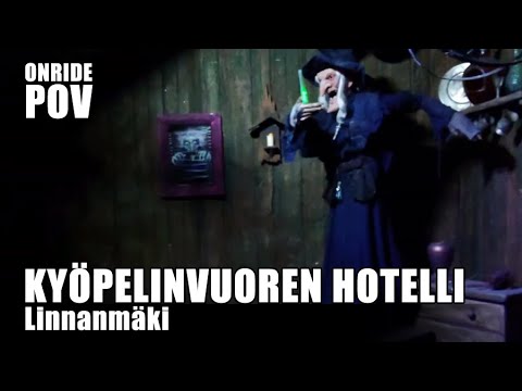 Kyöpelinvuoren Hotelli on-ride POV - Linnanmäki