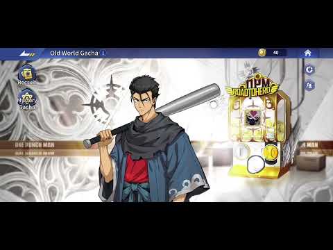 60 Old World Gacha Pulls! (One Punch Man Road to Hero 2.0)