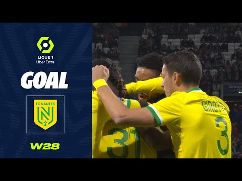 Goal Junior Castello LUKEBA (2' csc - FCN) OLYMPIQUE LYONNAIS - FC NANTES (1-1) 22/23