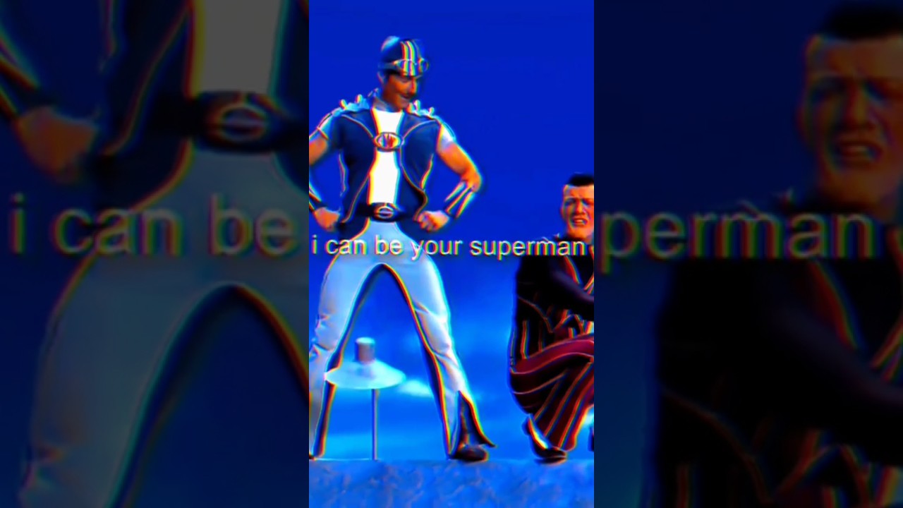 SuperMan! #sportacus #energy #lazytown #edit #superman #superhero #shorts