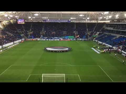Choreo in Hoffenheim zum Europa-League-Debüt | 1899 Hoffenheim vs SC Braga