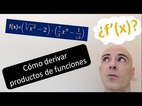 ▷ DERIVADA DEL PRODUCTO DE DOS FUNCIONES. Ejemplos resueltos