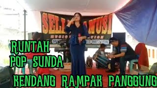 Download lagu RUNTAH _DOEL SUMBANG  POP SUNDA  KENDANG RAMPAK PANGGUNG HAJATAN 2022 mp3