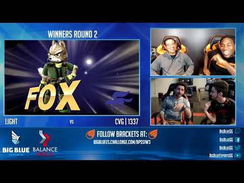 Balance Patch Smash 4 S1W3 - Light vs CVG 1337 - Winners Round 3