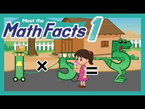 Meet the Math Facts Multiplication & Division - 1 x 5 = 5