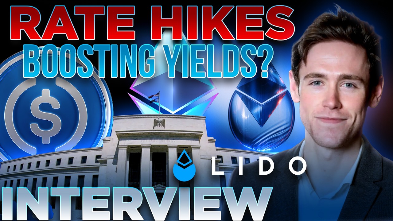 Institutional ETH Staking Boosted By Rate Hikes?💧Lido INTERVIEW