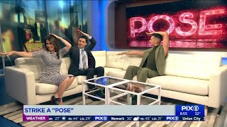 'Pose' star Jason A. Rodriguez talks hit series, giving voguing lessons video