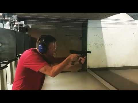 Colt 1911 - full auto machine pistol - test fire