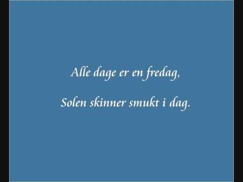 Dansk melodi grand prix 2002 Alle dage er en fredag