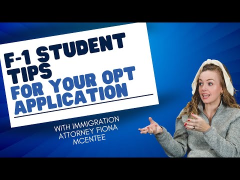 What Do I Need to Know About Filing for OPT as an F-1 Student?