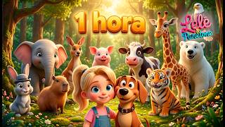 1 Hora de Desenhos Infantis Educativos | Animais, Jesus, Insetos e Aventuras com Lelê e Panetone