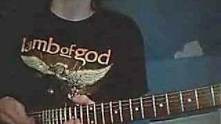 Bloodletting & Subtle Arts [OMAP] Live - Lamb Of God (Guitar Cover by At0m1Ca15)