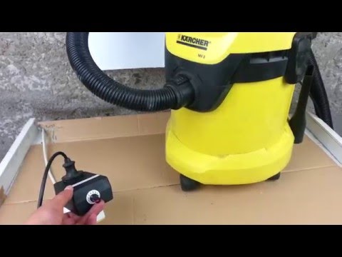 Regulator obrotów i odkurzacz