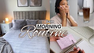 *REALISTIC* 8AM PRODUCTIVE MORNING ROUTINE 2021 | ft LOOKFANTASTIC