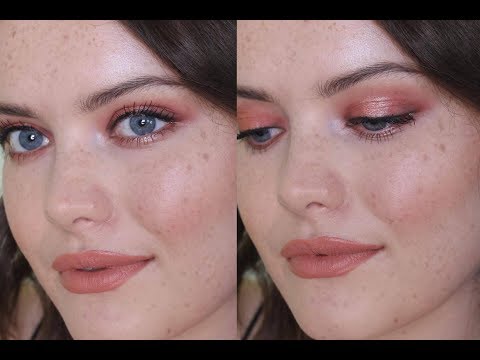 Pink Halo Eye Makeup | MUA Fire Vixen Palette | BellaIzzy